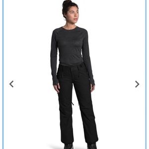 The North Face Freedom Dry Vent Black Snow Ski Pants Womens XS Short
